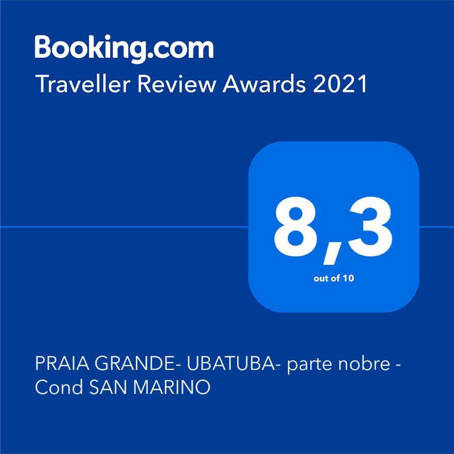Praia Grande - Ubatuba- Parte Nobre - Ap 34A No Cond San Marino 외부 사진